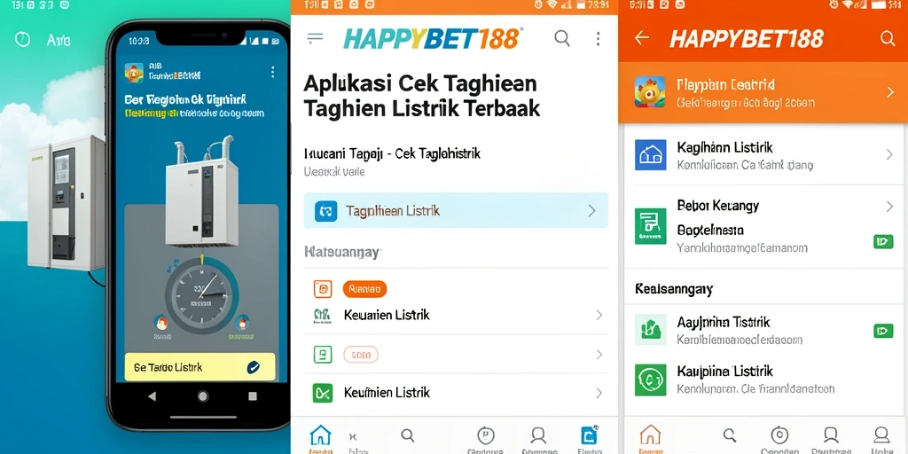 Antarmuka aplikasinya memudahkan pengecekan tagihan listrik.