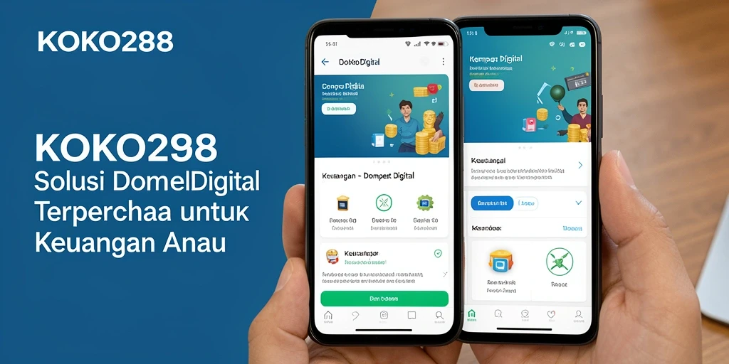 Tampilan antarmuka KOKO288 yang modern dan user-friendly.